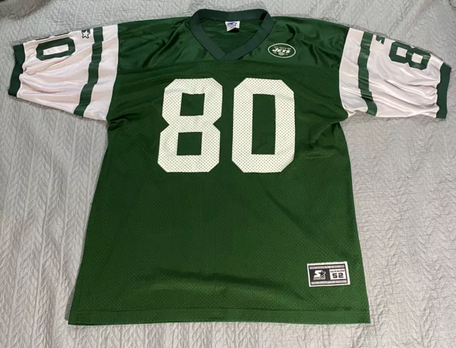 New York Jets Gr. 52 Truhe Nr. 80 Chrebet NFL American Football