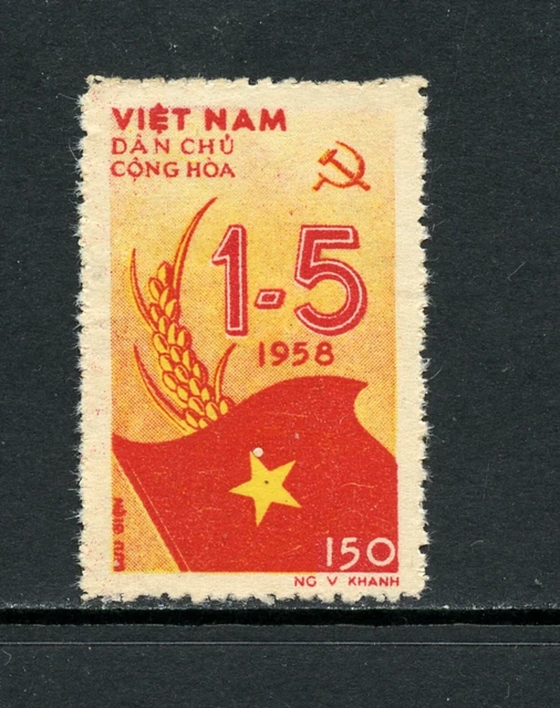 Q191 Vietnam 1958 Mai Tag 1.50d. Wert 1v. Postfrisch ohne Gummi