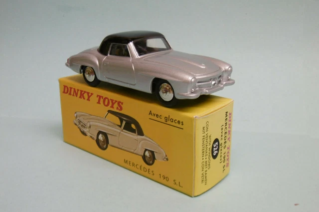 Dinky Toys Atlas 526 Mercedes 190SL crème 1/43
