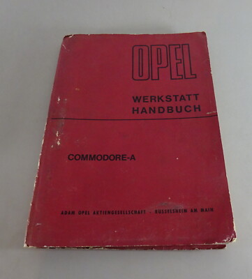 Officina Manuale OPEL ammiraglio B/Diplomat B/ammiraglio B sistema di iniezione di 69 