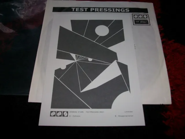 Demdike Stare – Testpressing #001 - 12" Vinyl, Single + Insert, Electronic