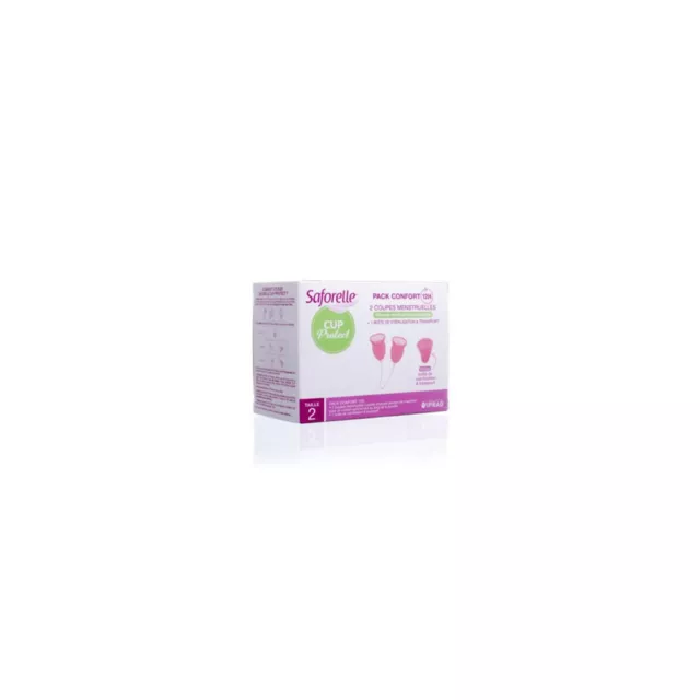 Saforelle Coupe Menstruelle Taille 2 Lot de 2