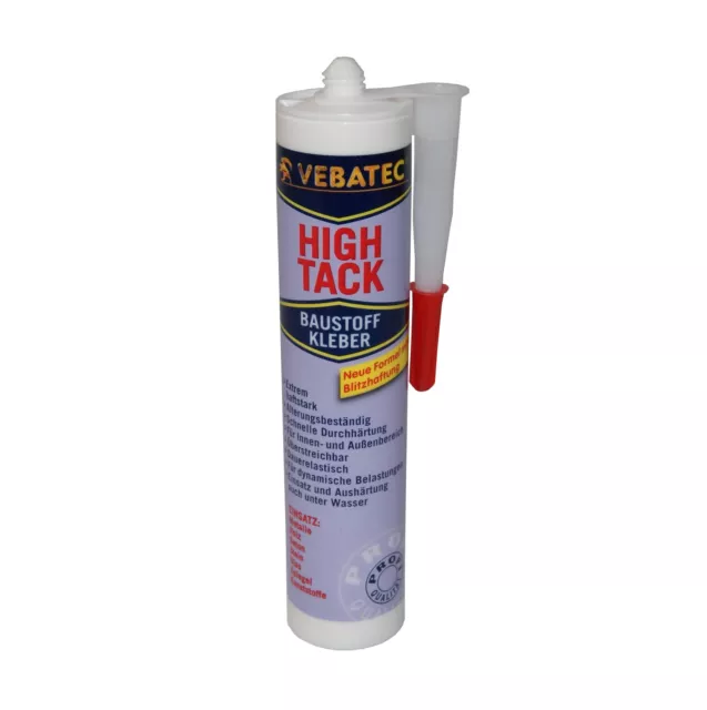 Vebatec High Tachuela 290ml Pegamento Adhesivos de Montaje Baustoffkleber