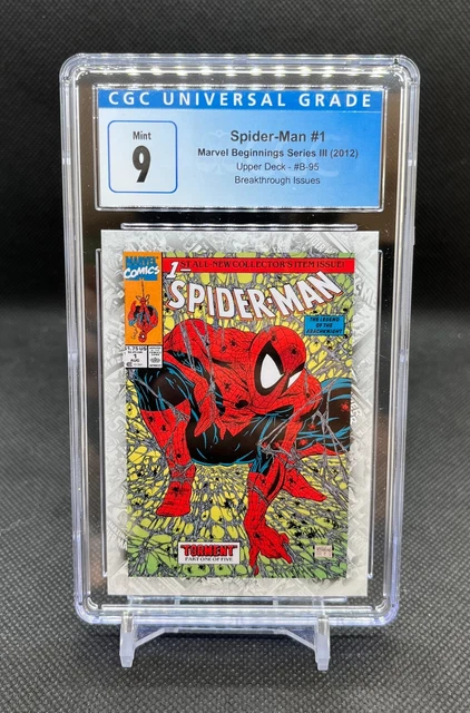 2012 Marvel Beginnings Series 3 Breakthrough Issues B95 Spider-Man #1 Card CGC 9