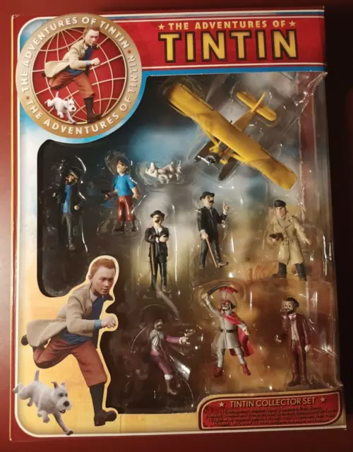 The Adventures Of Tintin Collector Set - 2011, Plastoy - New - 10 Figures