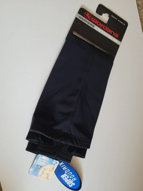 Giordana Cycling Roubaix Knee Warmers Black New XL