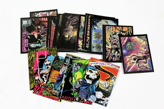 Vintage TUNE IN FOR TERROR! Classic Radio Horror Cards 1993 42 Card Set Complete