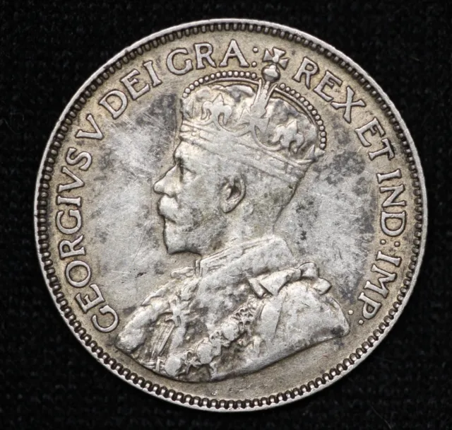 1921 Canada Silver 25c