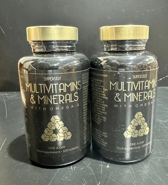 MULTI VITAMINS AND Minerals Omega 3 120 Multivitamin Tablets for Men