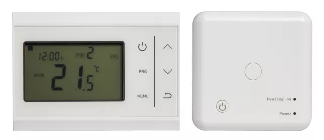 Teams Wireless RF Thermostat & Receiver Room Stat + Free Plug in Timer TCRFSTAT