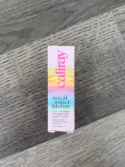 Caliray - Socal Super Bloom - Labio + Mancha Hidratante Suave - Ola de Calor - NUEVO