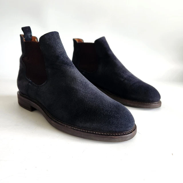MASSIMO DUTTI MENS Leather Lace Up Ankle Boots Brown US 10  display picture 1
