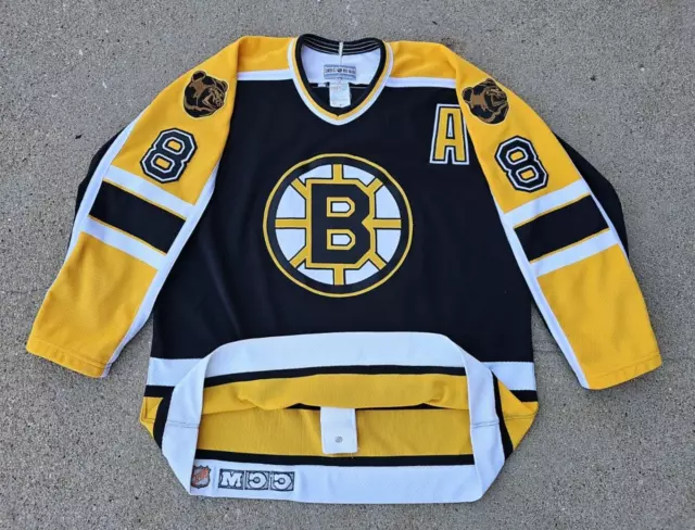 Boston Bruins Authentic Starter 90's Road Hockey Jersey Medium