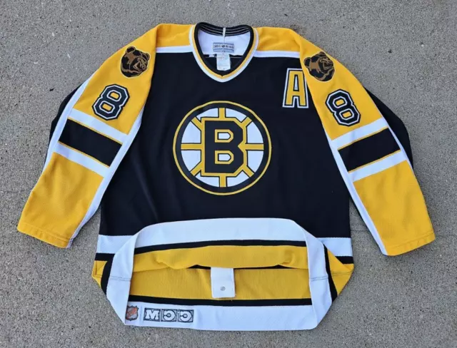 CCM Authentic Boston Bruins NHL Hockey Jersey Vintage Black Away