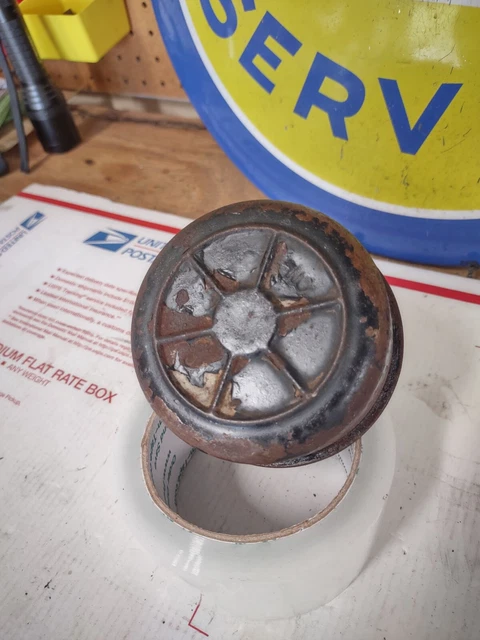 1947- 1959 Chevy Truck Oil Breather Cap Rare Oem Oil Bath 1947- 1959 Chevy Truck Oil Breather Cap Rare Oem Oil Bath