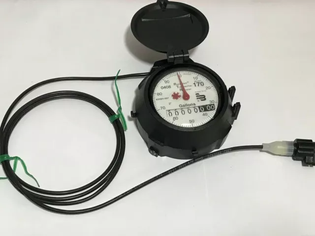 Badger 2” Water Meter Register Gallon Model 170 RTR With ILC Itron Connector