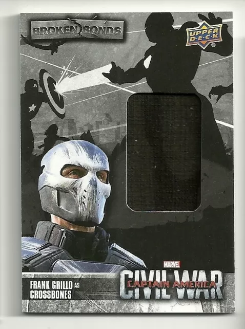 Upper Deck Captain America Civil War Broken Bonds Relic BB-CO Crossbones