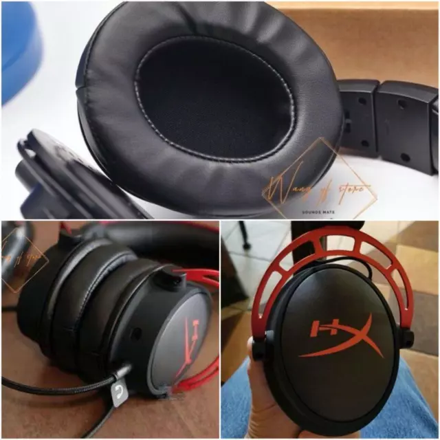 Thick Foam Ear Pads Cushion For HyperX Cloud Alpha Gaming Headset