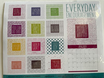 2023 EVERYDAY ENCOURAGEMENT Inspirational 2023 Wall Calendar 11"X12