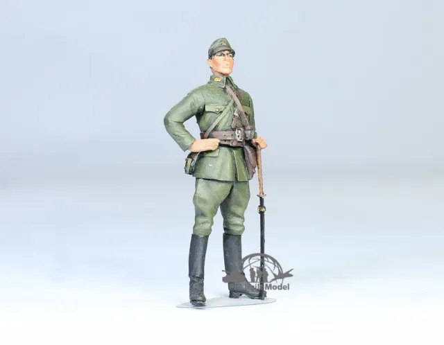 Imperial Japanese Army Officer WWII WW2 1:35 Pro Built Model