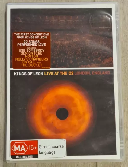 Kings Of Leon Live at the O2 - DVD - Region 1 - NTSC - FAST POST