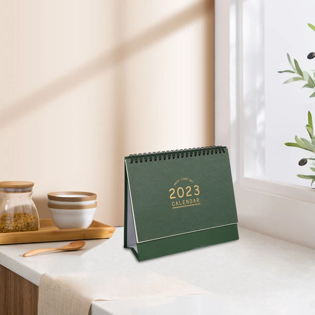 Calendario Da Scrivania 2025 - Piccolo E Pratico Per Casa, Ufficio O Scuola - Foto 2