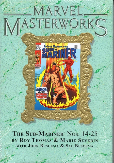 Marvel Masterworks Mmw Vol 153 "Sub-Mariner Vol 04" Dm Foil Variant Hc