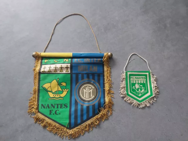 Rare - Grand Fanion Coupe D'europe C1 1980-1981 - Fc Nantes - Inter Milan