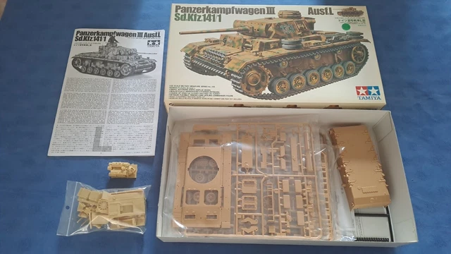 Panzer III Ausf L 1/35 Tamiya 35215 Panzerkampfwagen III Sd Kfz 141 1 Foto Tzteile 1