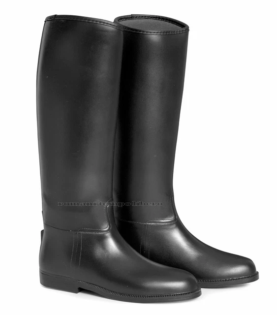 RIDING BOOTS RUBBER Lined £111.02 PicClick UK