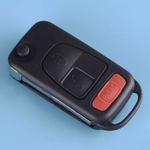 3 Buttons Folding Remote Key Shell Case Fit For Chrysler Crossfire 2004-2008 Get