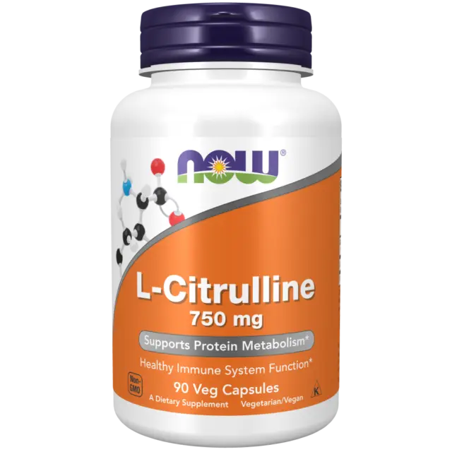Now - L-Citrulline 750 mg, 90 Veg Caps