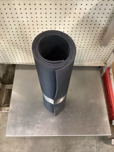 HD Rubber industrial floor mat 8’x24”x1/4” thickness