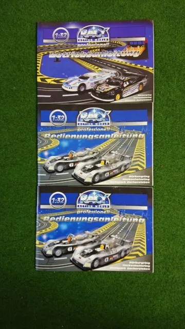 Autorennbahn Racy Action World 1:32 (3 Sets + Zusatzteile)