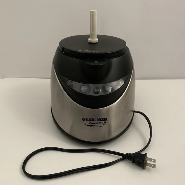 BLACK & DECKER Food Processor Power Pro II 10 Cup Motor Base FP1550S