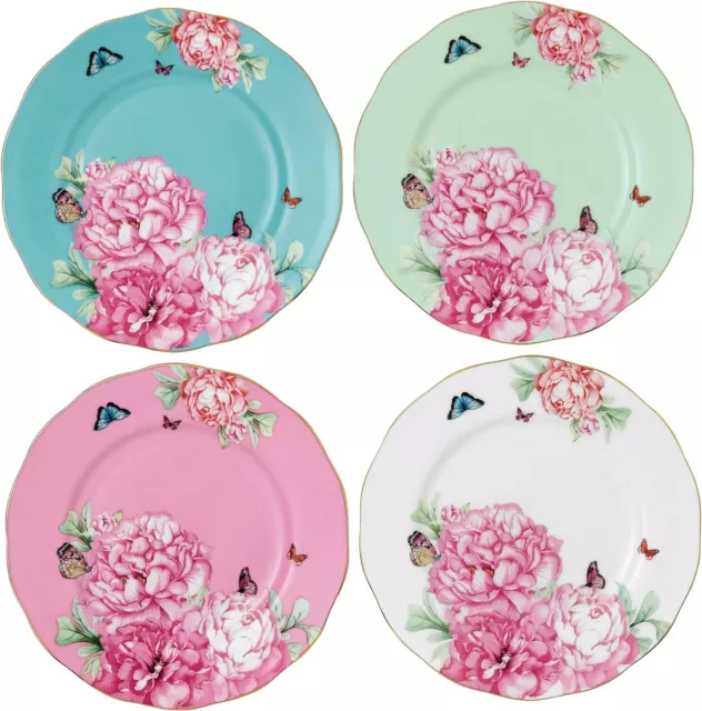 Royal Albert Miranda Kerr Plate 4 Piece Set, 11 cm Length Dinnerware Porcelain