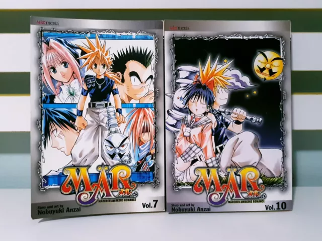 Lot of 2x MAR Marchen Awakens Romance PB Manga Books! Vol. 7 & 10