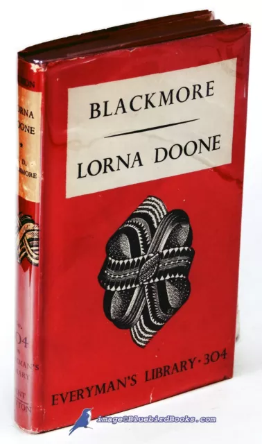Lorna Doone by R.D. BLACKMORE: Very Good+ Everyman's Library HC/VG- DJ 84221