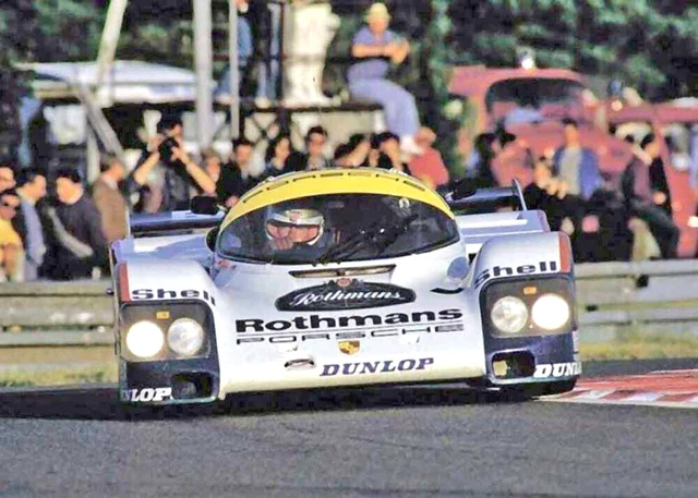Vern Schuppan, 1983 Le Mans 24 Hours, Rothmans Porsche 956, A3 Photo