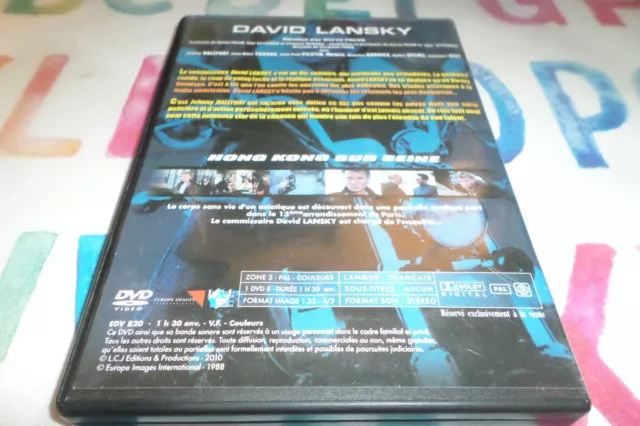 DVD / DAVID LANSKY -  JOHNNY HALLYDAY / EPISODE N°1 Hong-Kong sur Seine / DVD 2