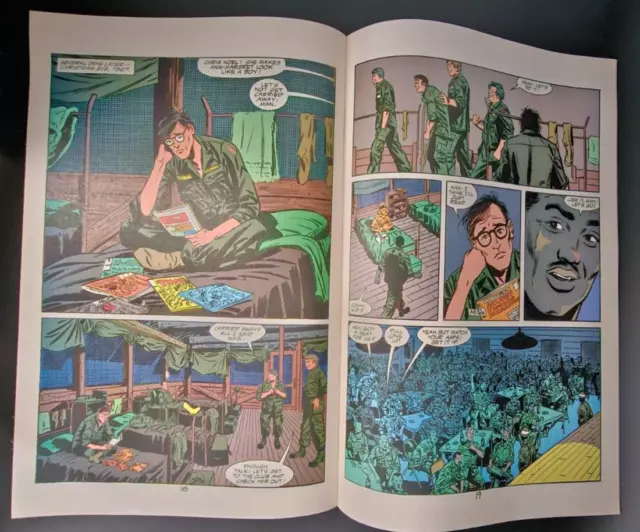 THE 'NAM Marvel Comics No. 23 "Blue Christmas" 1988 Doug Murray RAW 3