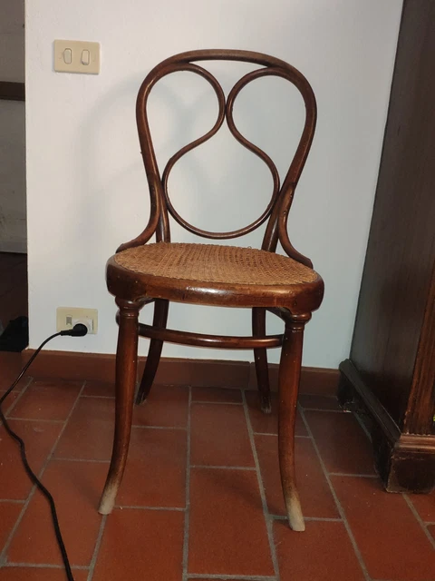 Sedia marcata Thonet nr 1 del 1875 circa