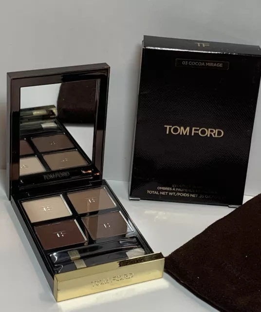 Tom Ford Eye Color Quad 03 Cocoa Mirage *DISCONTINUED* New in Box NIB Eyeshadow 2