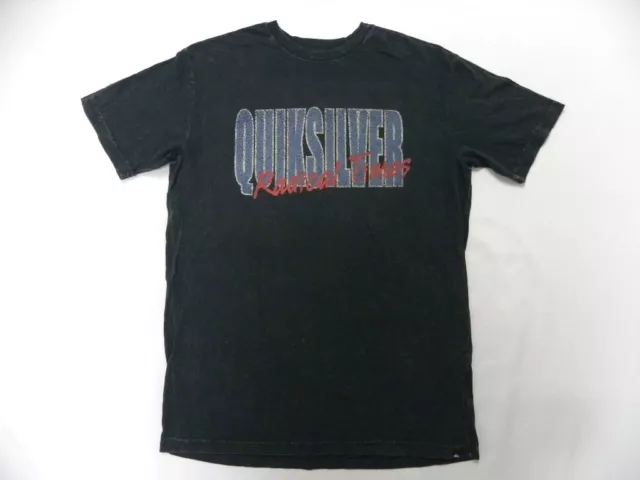 Quiksilver Cracked S/S Modern Fit T-Shirt Tee Sz Medium