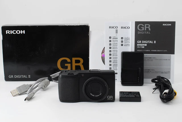 [Near MINT] Ricoh GR Digital II 10.1 MP Camera SH:4039 ST:306 From Japan o10