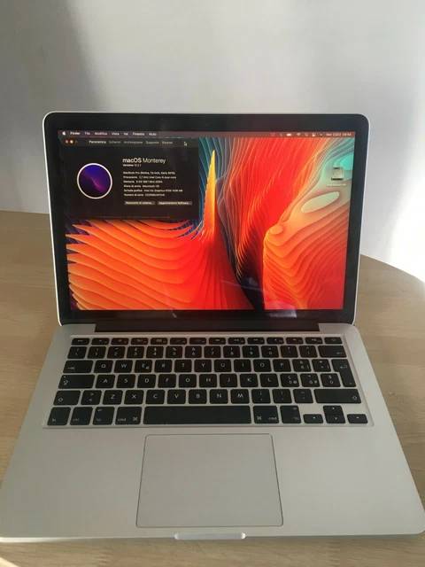 Apple MacBook Pro 13.3" 2015 256GB SSD Intel Core i5 Dual Core 2.7 GHz 8GB RAM 2