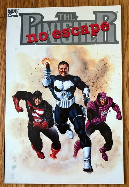 THE PUNISHER: NO ESCAPE TPB Trade Paperback Marvel 1990 Wright Smith OGN