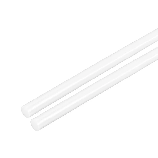 2 pz asta rotonda in plastica POM 5 mm Dmr bianco asta rotonda plastica tecnica