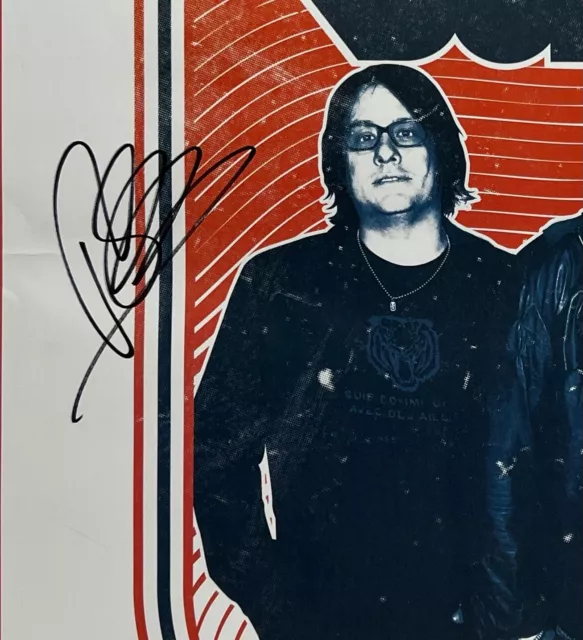 The Goo Goo Dolls JSA Signed Autograph Boxes Tour 2016 Lithograph Poster 2