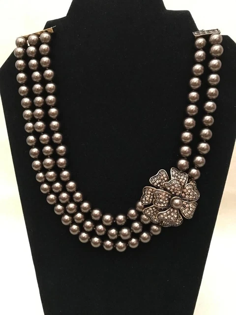 Heidi Daus ~Passionate Posey~ Necklace (Asymmetrical) 